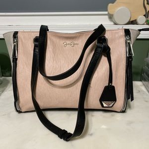 Pink & black Jessica Simpson Tote